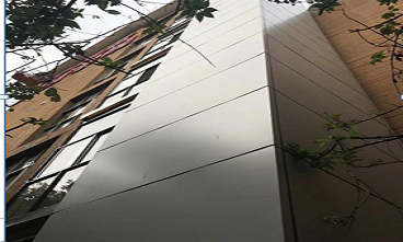 長(zhǎng)沙涉外花園教學(xué)樓舊樓加裝電梯案例